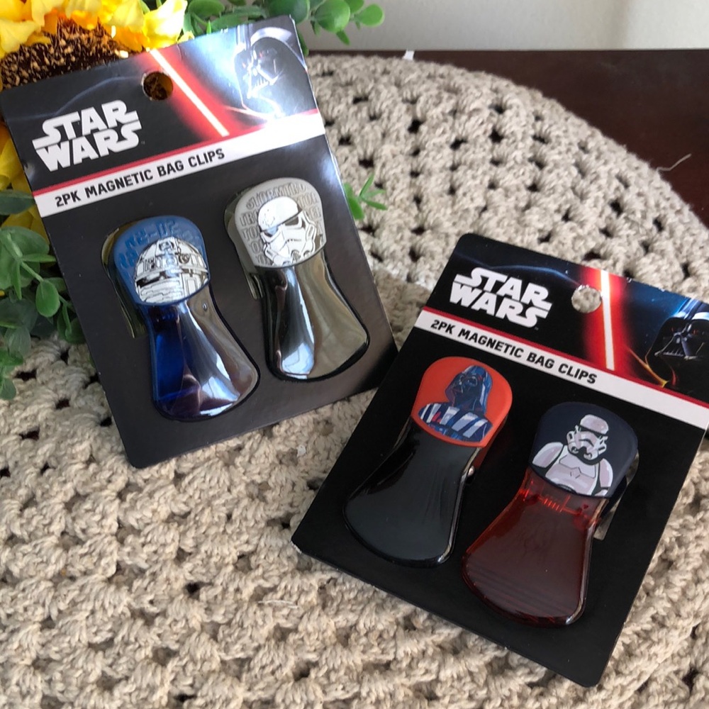 Disney STAR WARS Magnetic Bag Clips